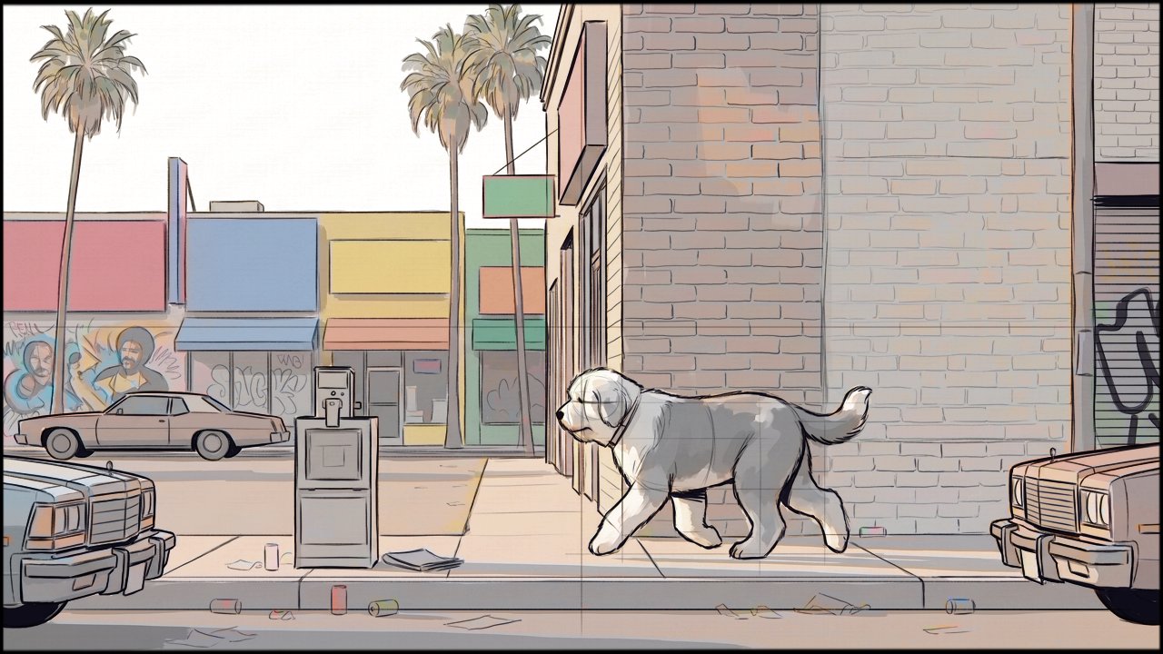 Music Video - Narrative - storyboard frame 4 by Dakota Warren